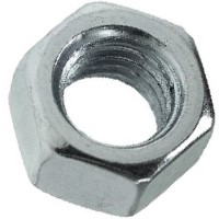 10-24 MACHINE SCREW NUT STEEL ZINC I